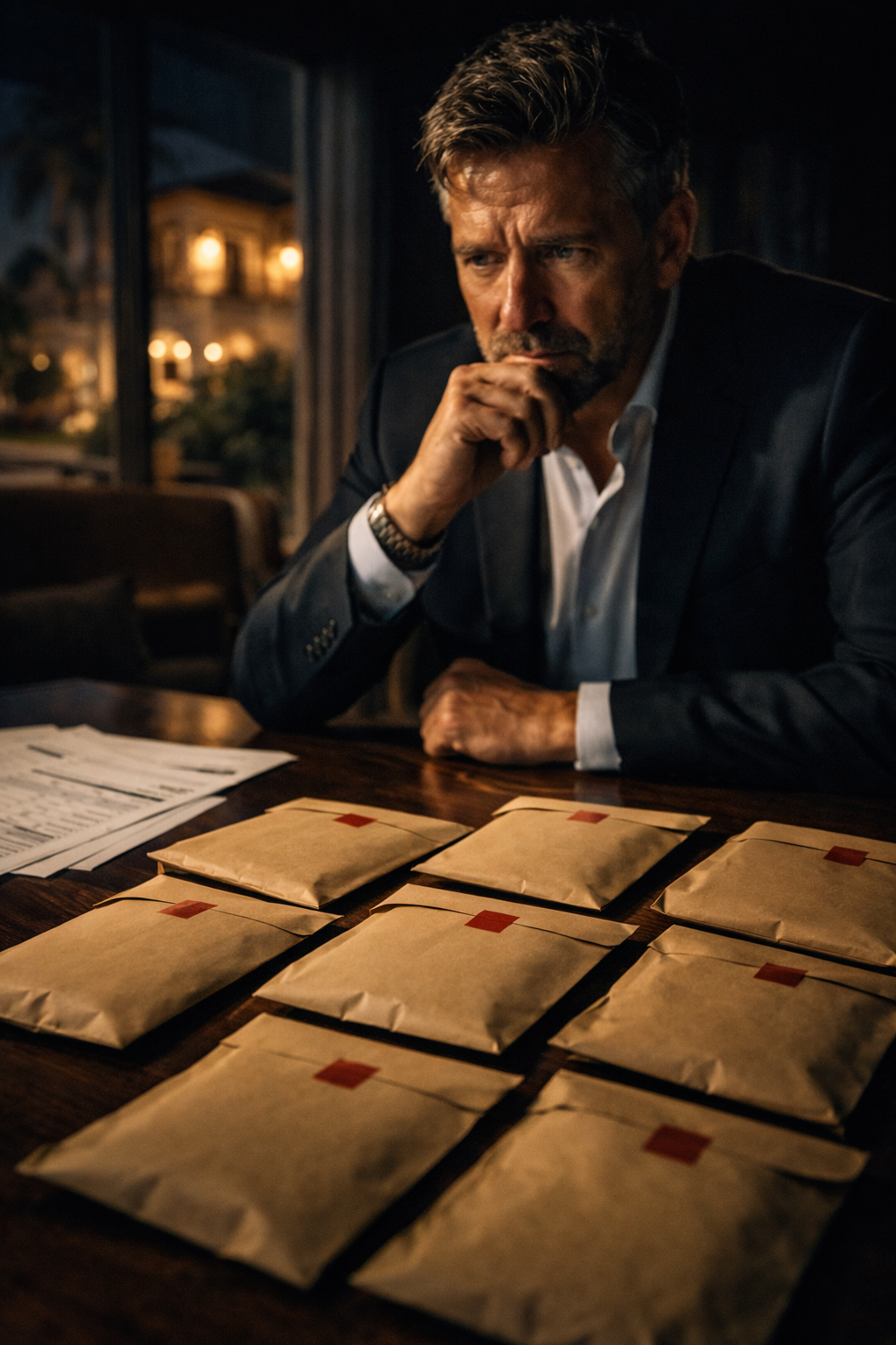 Identical envelopes with no tracking